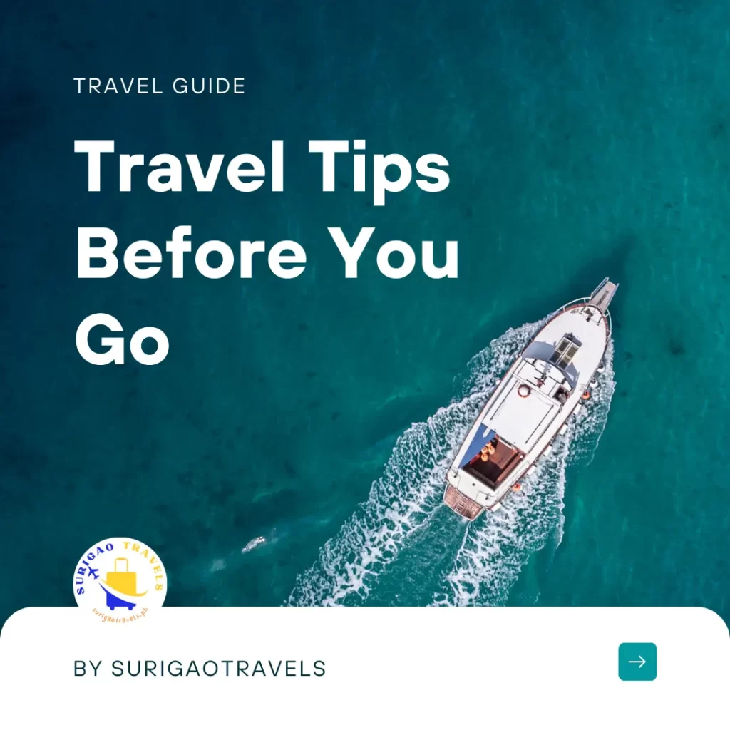 travel guide tips by surigao travels 1