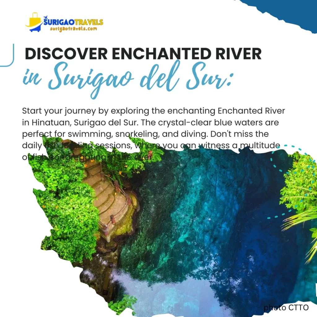 Travel to Surigao Enchanted River