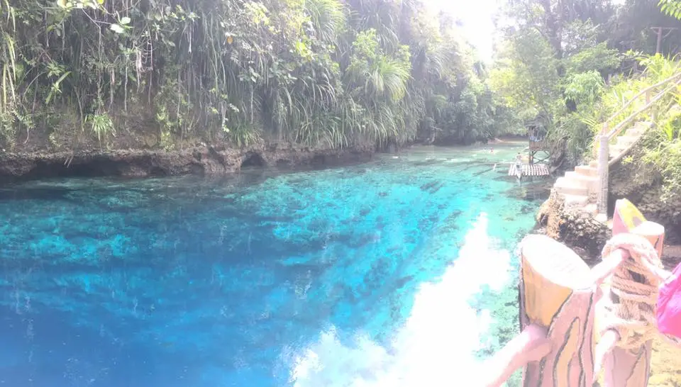 Tourist destination in Surigao del Sur Hinatuan Enchanted River